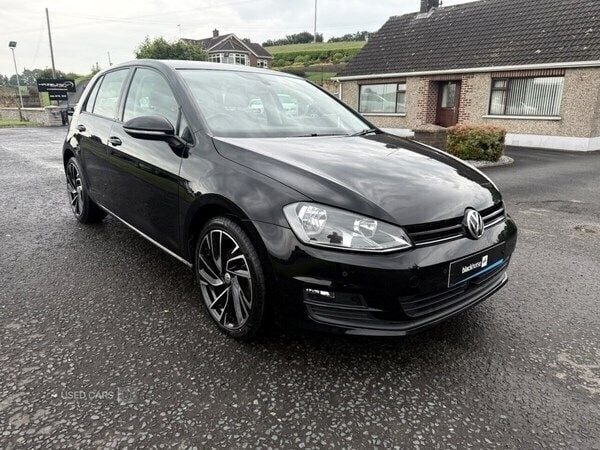 Black Used 2016 VW Golf VII Match Hatchback | £9,995 (Fair price) - Image 1/4
