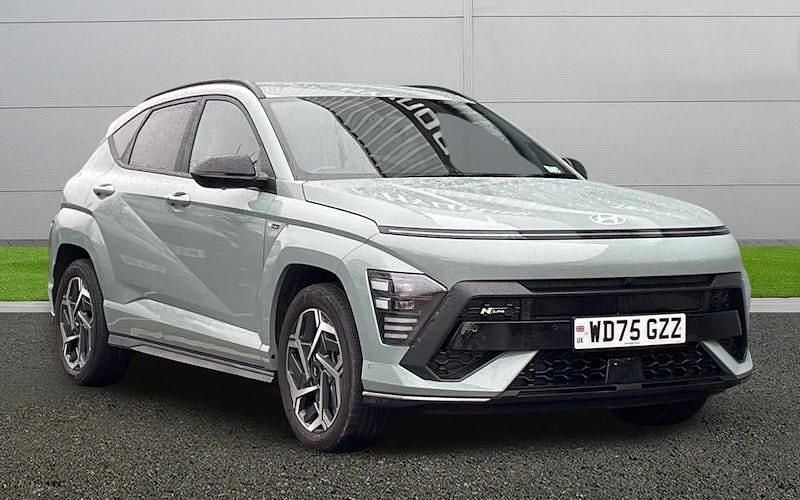 Used Hyundai Kona N Line 129 HP (94 kW) 2025 Green SUV