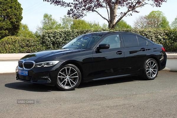 Black Used 2020 BMW 320 Sport Line Sedan | £20,995 (Fair price) - Image 1/4