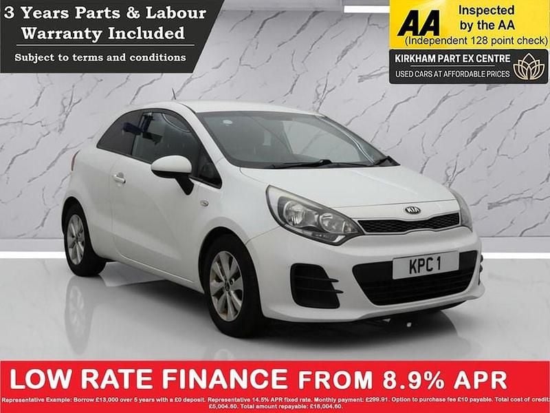 White Used 2015 Kia Rio Hatchback | £4,200 (Fair price) - Image 1/4