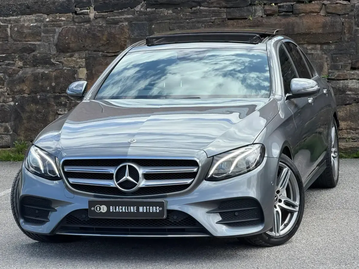 Used Mercedes E220 AMG Line Premium 2017 Grey Sedan