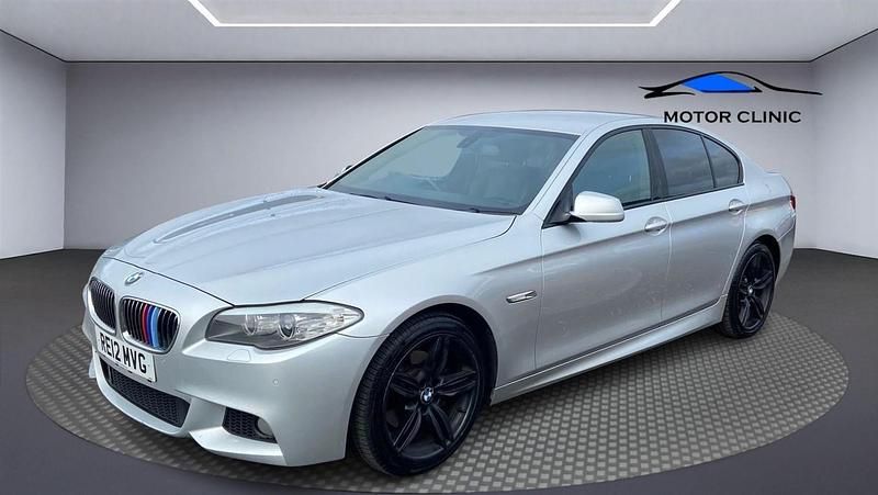 Silver Used 2012 BMW 520 M Sport Sedan | £3,500 (Fair price) - Image 1/4