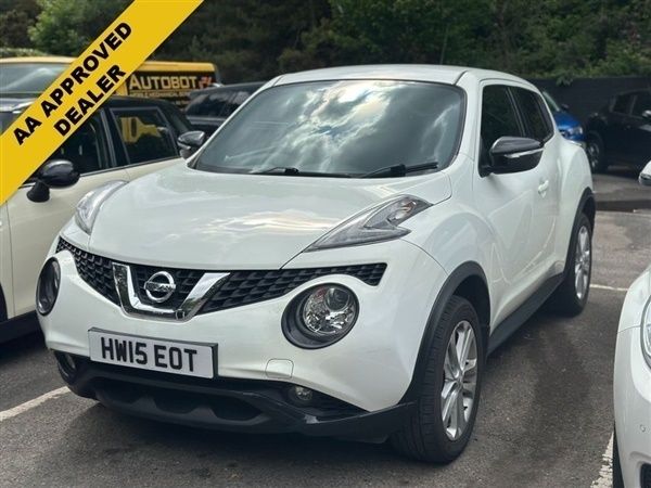White Used 2015 Nissan Juke Acenta Premium SUV | £5,995 (A bit pricey) - Image 1/1
