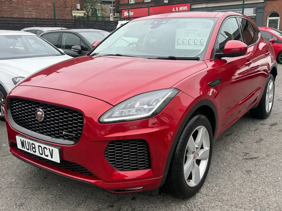 Used Jaguar E-Pace R-Dynamic 150 HP (110 kW) 2018 Red SUV
