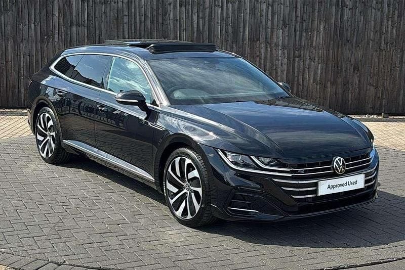 Black Used 2024 VW Arteon R-line Estate | £28,799 (Fair price) - Image 1/4