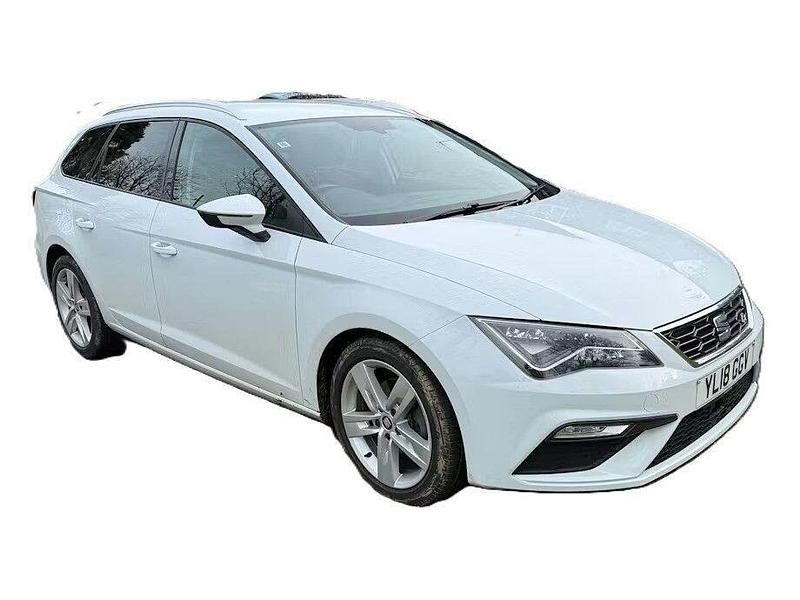 Used Seat Leon ST FR 150 HP (110 kW) 2018 White Estate