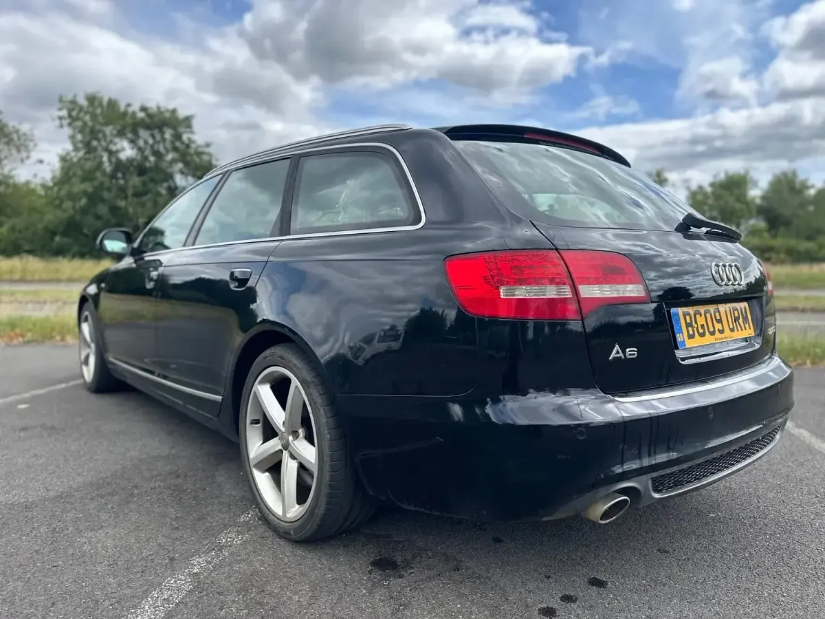 Used Audi A6 S-Line 190 HP (139 kW) 2009 Black Estate