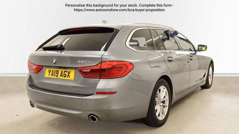 Used BMW 520 Comfort Edition 2019 Blue Estate