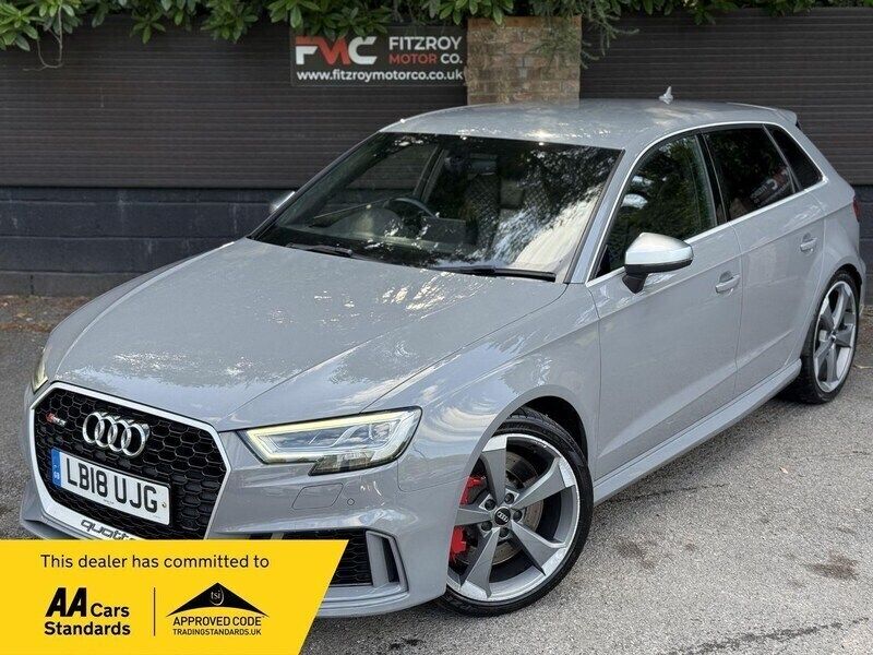 Grey Used 2018 Audi RS3 Sport Hatchback | £34,795 (Fair price) - Image 1/3