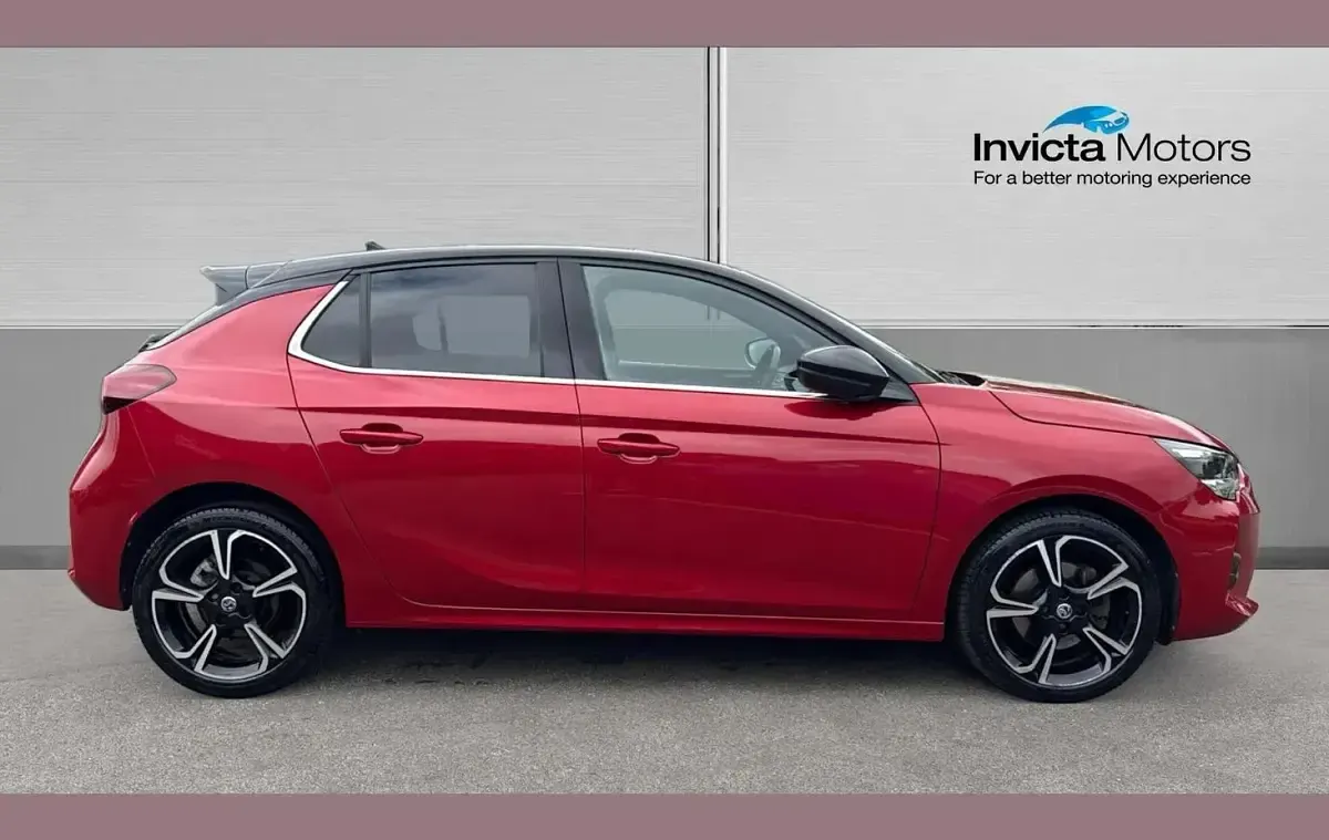 Used Vauxhall Corsa Ultimate 130 HP (95 kW) 2022 Hot red premium Hatchback