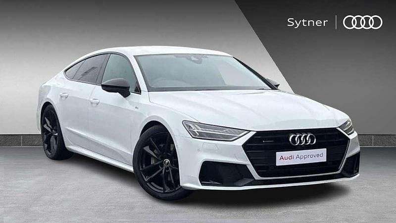 White Used 2022 Audi A7 Black Edition Hatchback | £37,000 (Expensive) - Image 1/4
