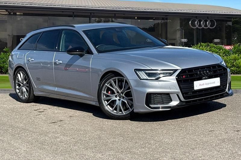 Used Audi S6 Black Edition 344 HP (253 kW) 2022 Silver Estate