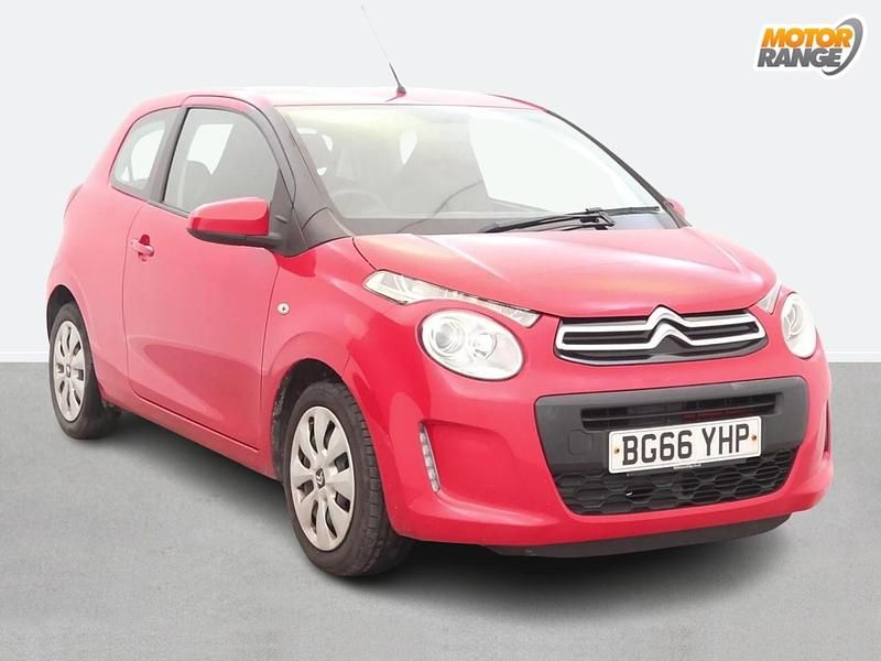 Used Citroën C1 Feel 68 HP (50 kW) 2016 Red Hatchback