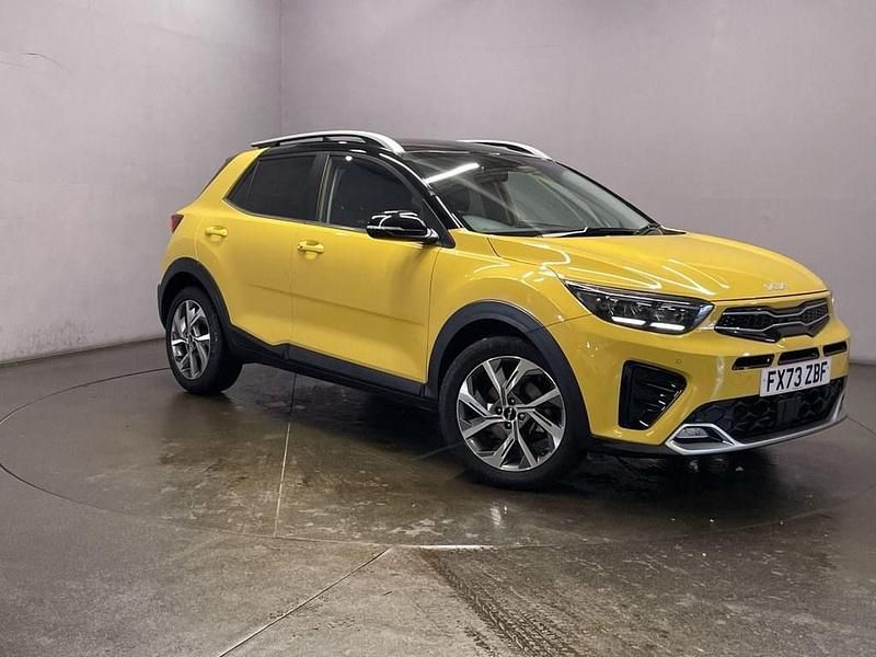Yellow Used 2023 Kia Stonic GT-Line S SUV | £17,499 (A bit pricey) - Image 1/4