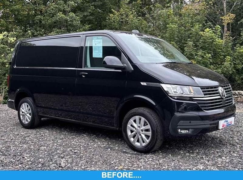 Used VW Transporter Highline 150 HP (110 kW) 2022 Black Van