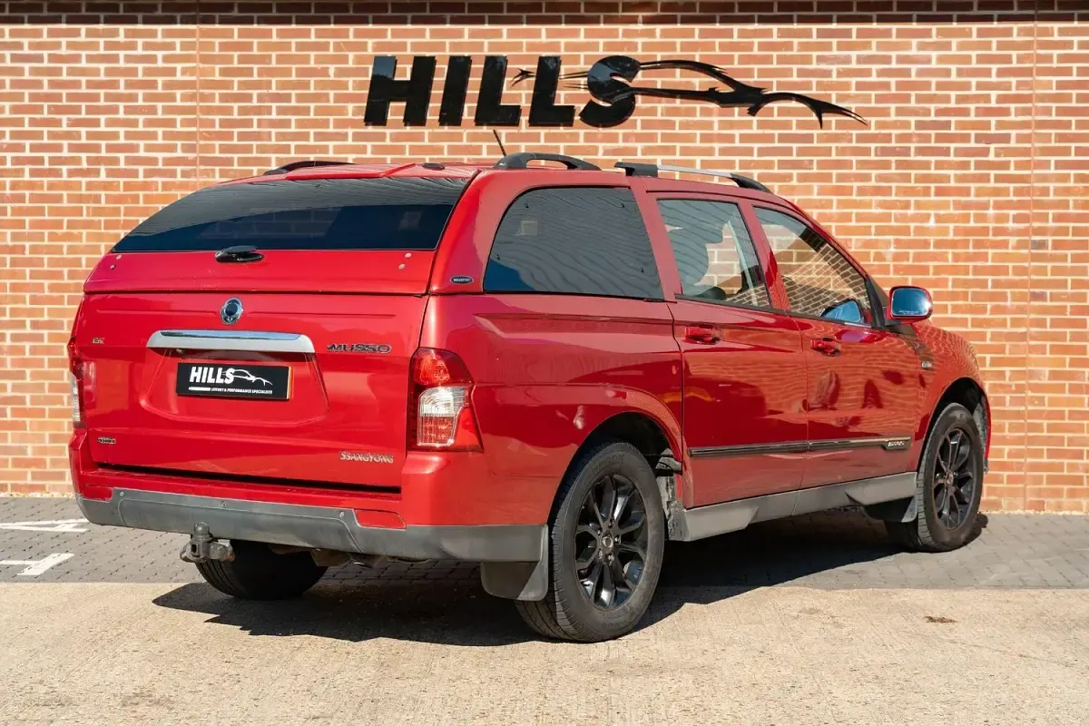Used SsangYong Musso 181 HP (133 kW) 2018 Red Pickup