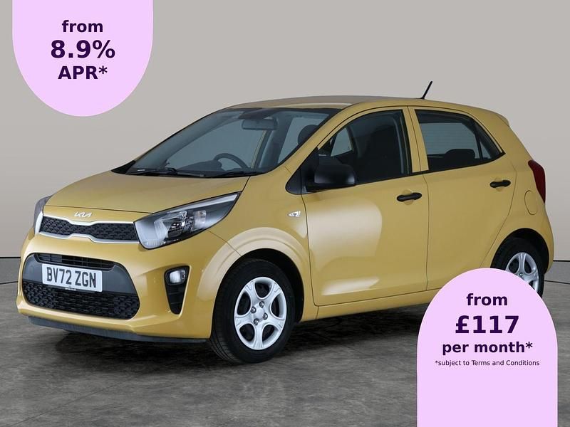 Yellow Used 2022 Kia Picanto 4 Hatchback | £9,445 (Good price) - Image 1/1