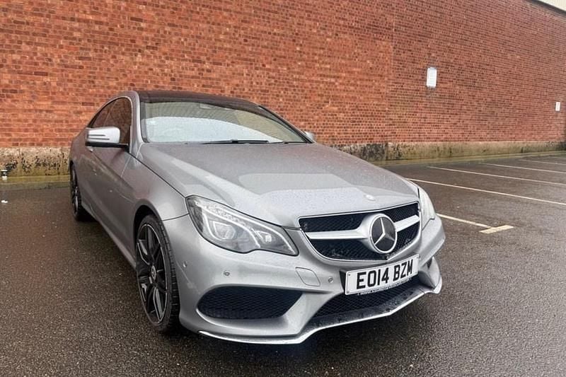Used Mercedes E400 AMG 2014 Silver Coupe