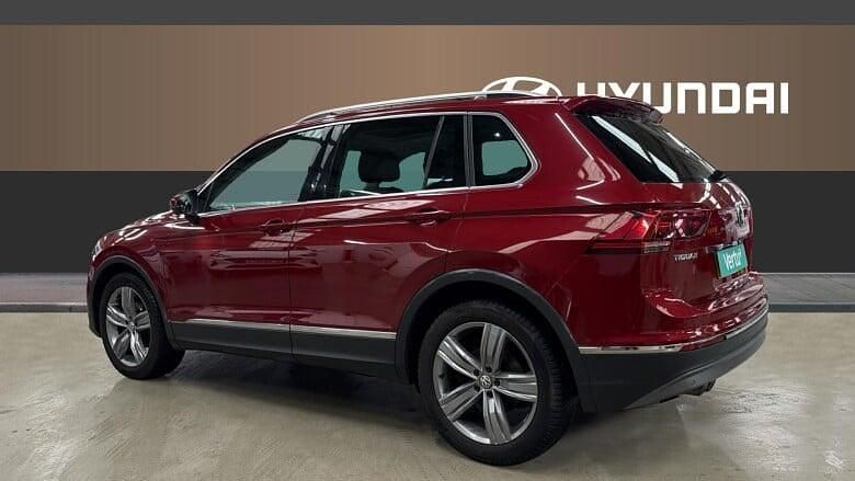Used VW Tiguan SEL 150 HP (110 kW) 2018 Red SUV