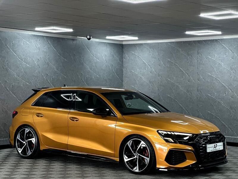 Used Audi S3 Sportback Exclusive 310 HP (228 kW) 2023 Orange Hatchback
