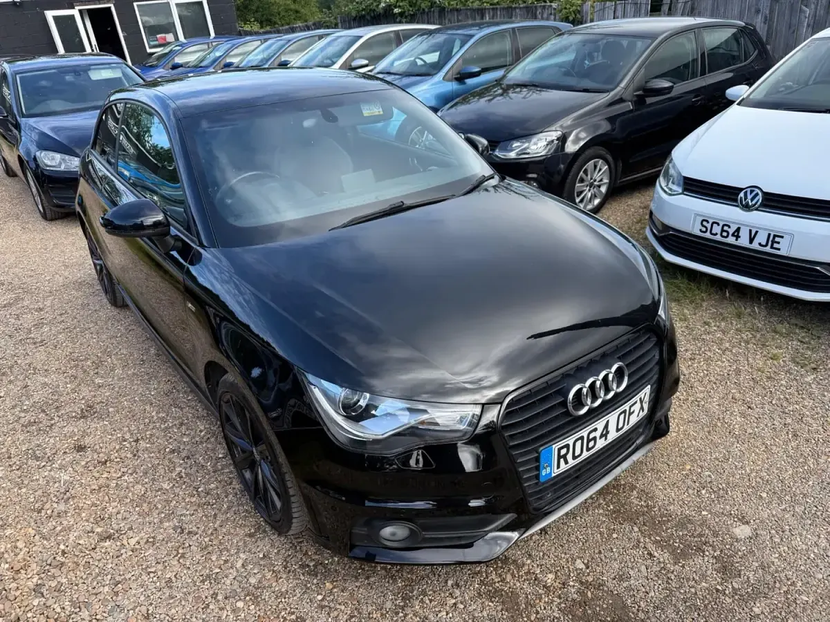 Used Audi A1 S-Line 122 HP (89 kW) 2014 Black Hatchback