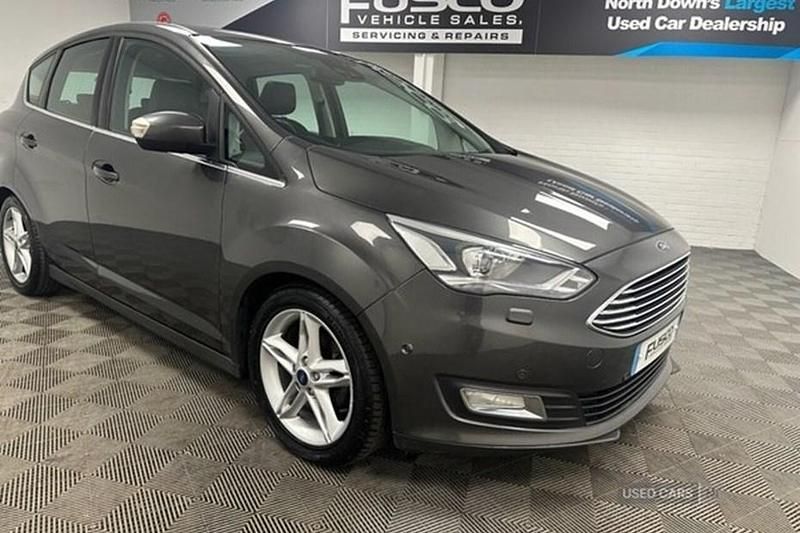 Grey Used 2017 Ford C-MAX Titanium X MPV | £6,995 (Fair price) - Image 1/1