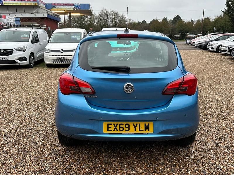 Used Vauxhall Corsa 90 HP (66 kW) 2019 Blue Hatchback