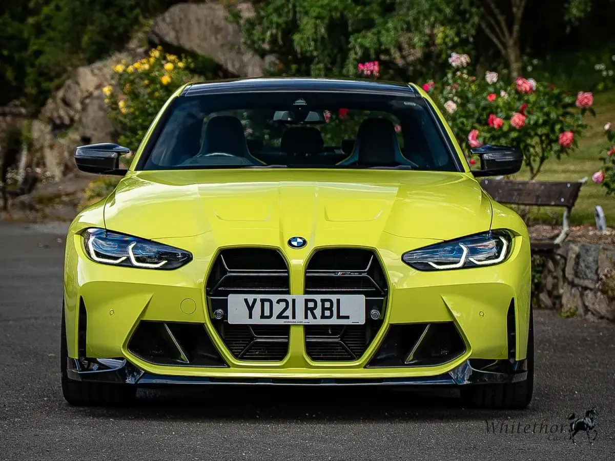 Used BMW M3 Competition Edition 510 HP (375 kW) 2021 Yellow Sedan