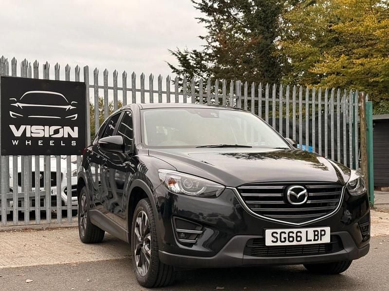 Black Used 2016 Mazda CX-5 Inclusive SUV | £5,995 (A bit pricey) - Image 1/4