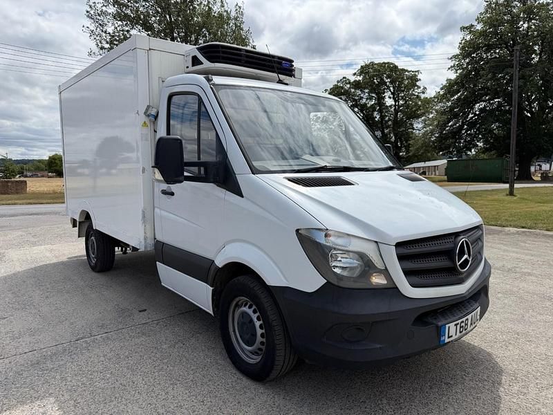 Begagnad Mercedes Sprinter 2018 Vit Van
