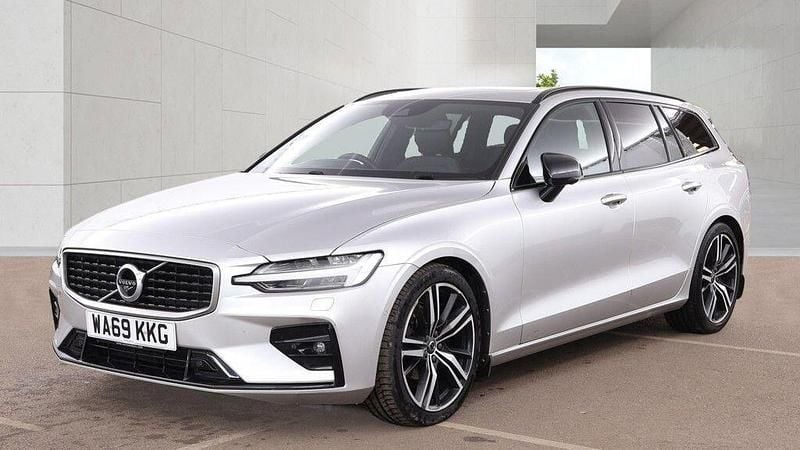 Used Volvo V60 R-Design Pro 2019 Silver Estate