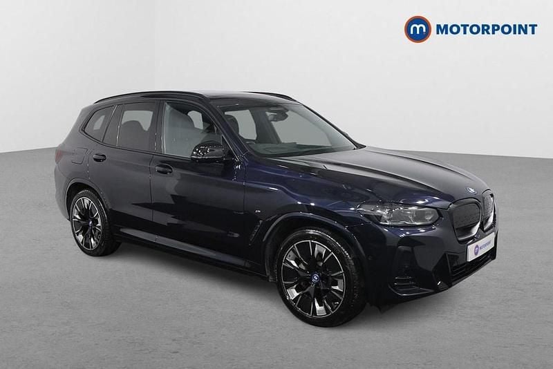 Black Used 2022 BMW iX3 M Sport SUV | £32,399 (Fair price) - Image 1/4