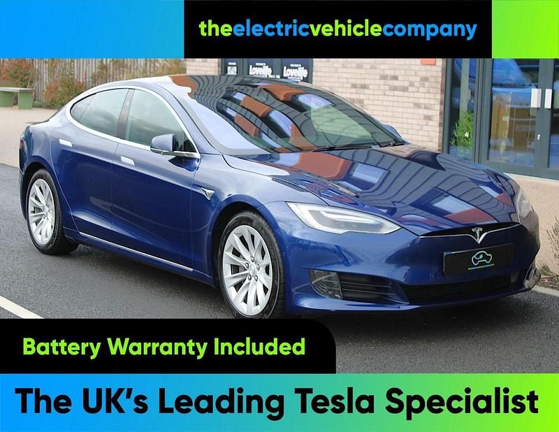 Blue Used 2017 Tesla Model S Hatchback | £15,995 (Fair price) - Image 1/3