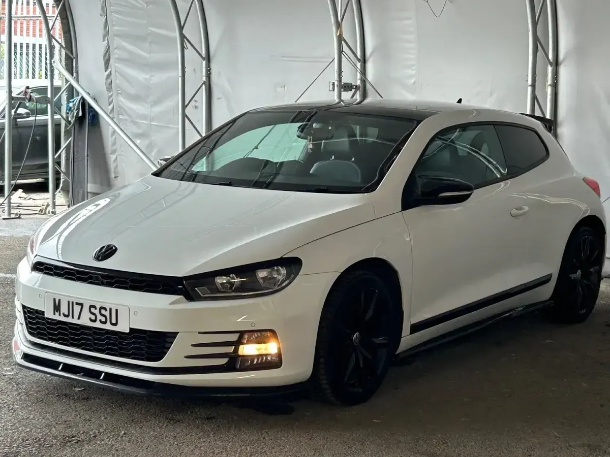 Used VW Scirocco Black Edition 2017 White Coupe