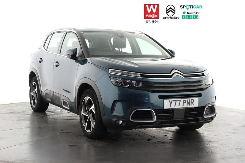 Blue Used 2021 Citroën C5 Aircross Feel SUV | £16,199 (Good price) - Image 1/3