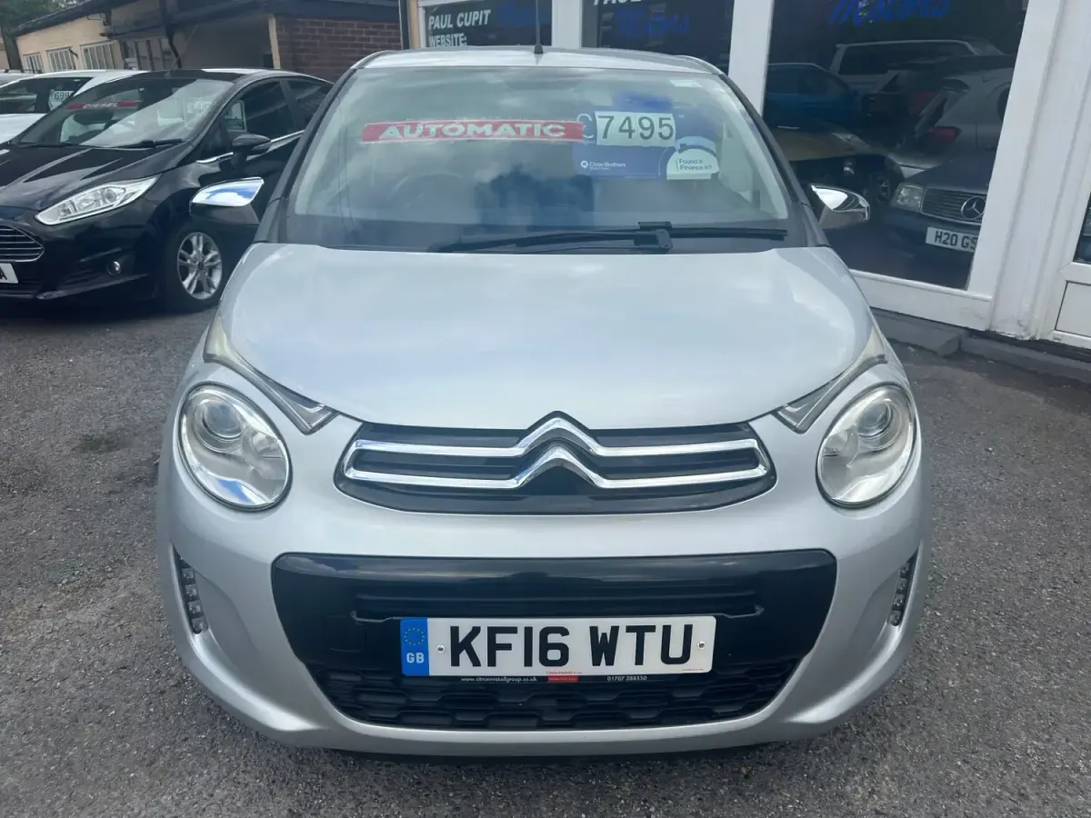 Used Citroën C1 Flair 68 HP (50 kW) 2016 Grey Hatchback