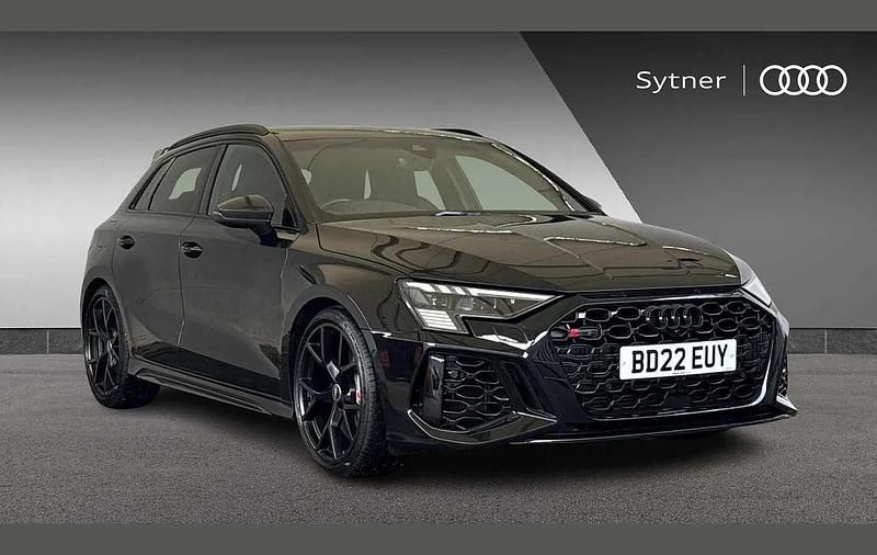 Black Used 2022 Audi RS3 Sport Sedan | £48,750 (A bit pricey) - Image 1/4