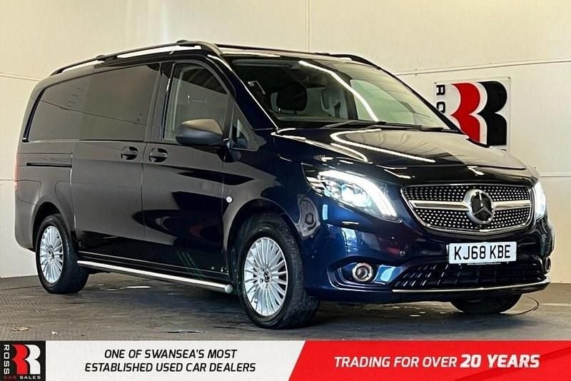 Blue Used 2019 Mercedes Vito Van | £20,995 (Expensive) - Image 1/4