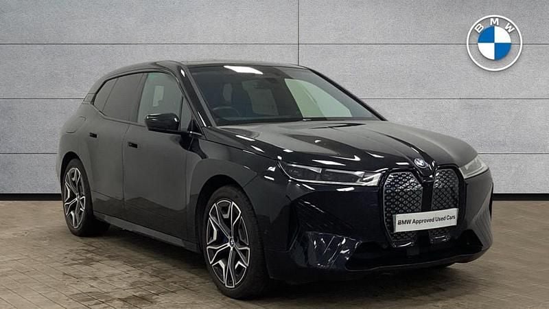 Black Used 2022 BMW iX M Sport SUV | £35,495 (Fair price) - Image 1/4