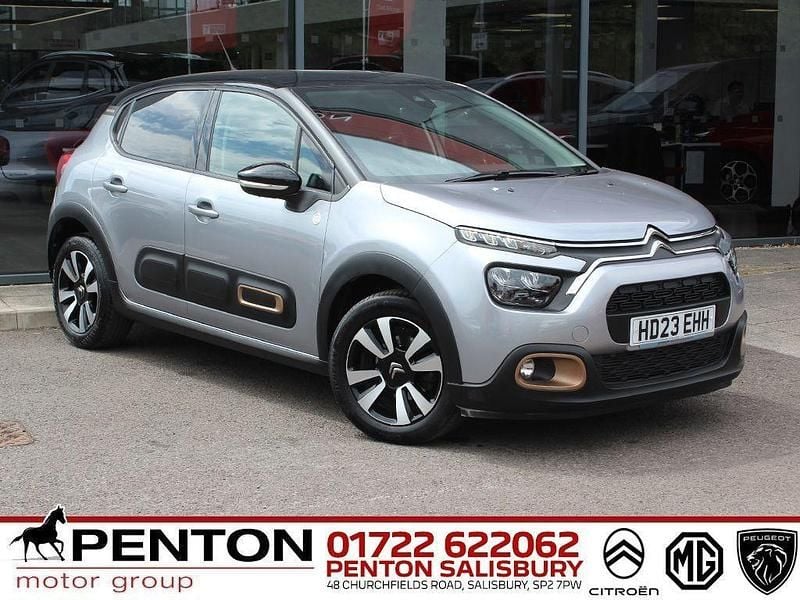 Grey Used 2023 Citroën C3 PureTech Hatchback | £12,290 (Fair price) - Image 1/4