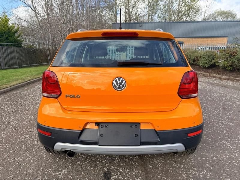 Used VW Polo Cross 2012 Orange Hatchback