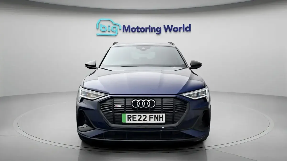 Used Audi e-tron Black Edition 300 kW (408 HP) 2022 Blue SUV