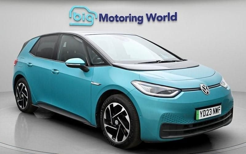 Used VW ID.3 Pro Performance 150 kW (204 HP) 2022 Turquoise Hatchback
