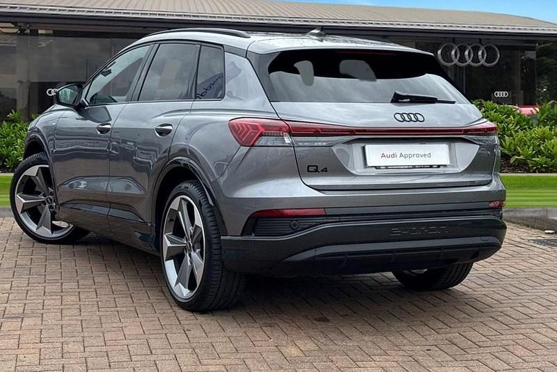 Used Audi Q4 e-tron Black Edition 150 kW (204 HP) 2025 Grey SUV