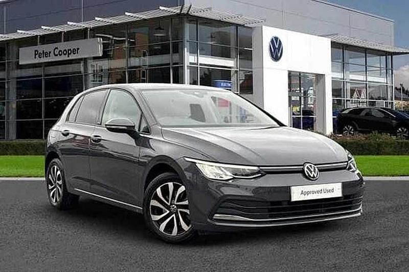Dolphin grey Used 2022 VW Golf VIII Active Hatchback | £18,456 (Fair price) - Image 1/1