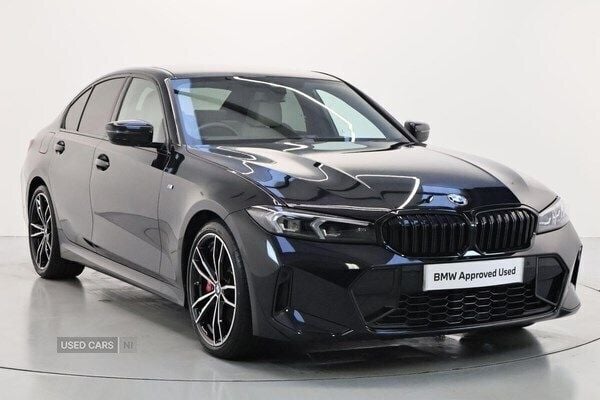 Black Used 2023 BMW 320e M Sport Sedan | £35,450 (Fair price) - Image 1/4
