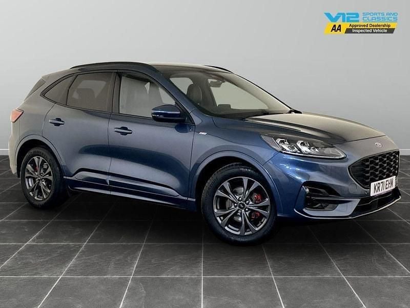 Blue Used 2021 Ford Kuga ST-Line SUV | £16,495 (Good price) - Image 1/2