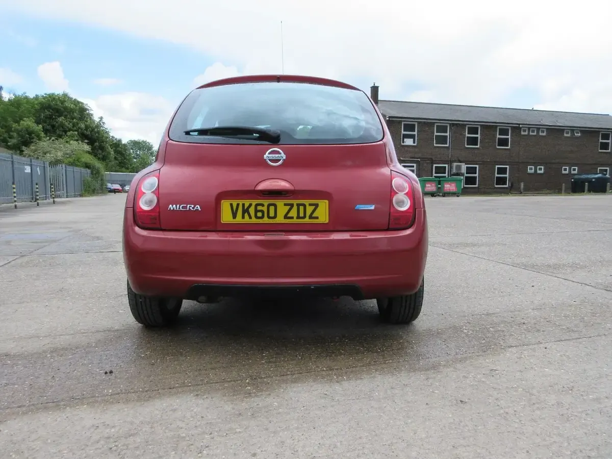 Used Nissan Micra N-TEC 2010 Red Hatchback