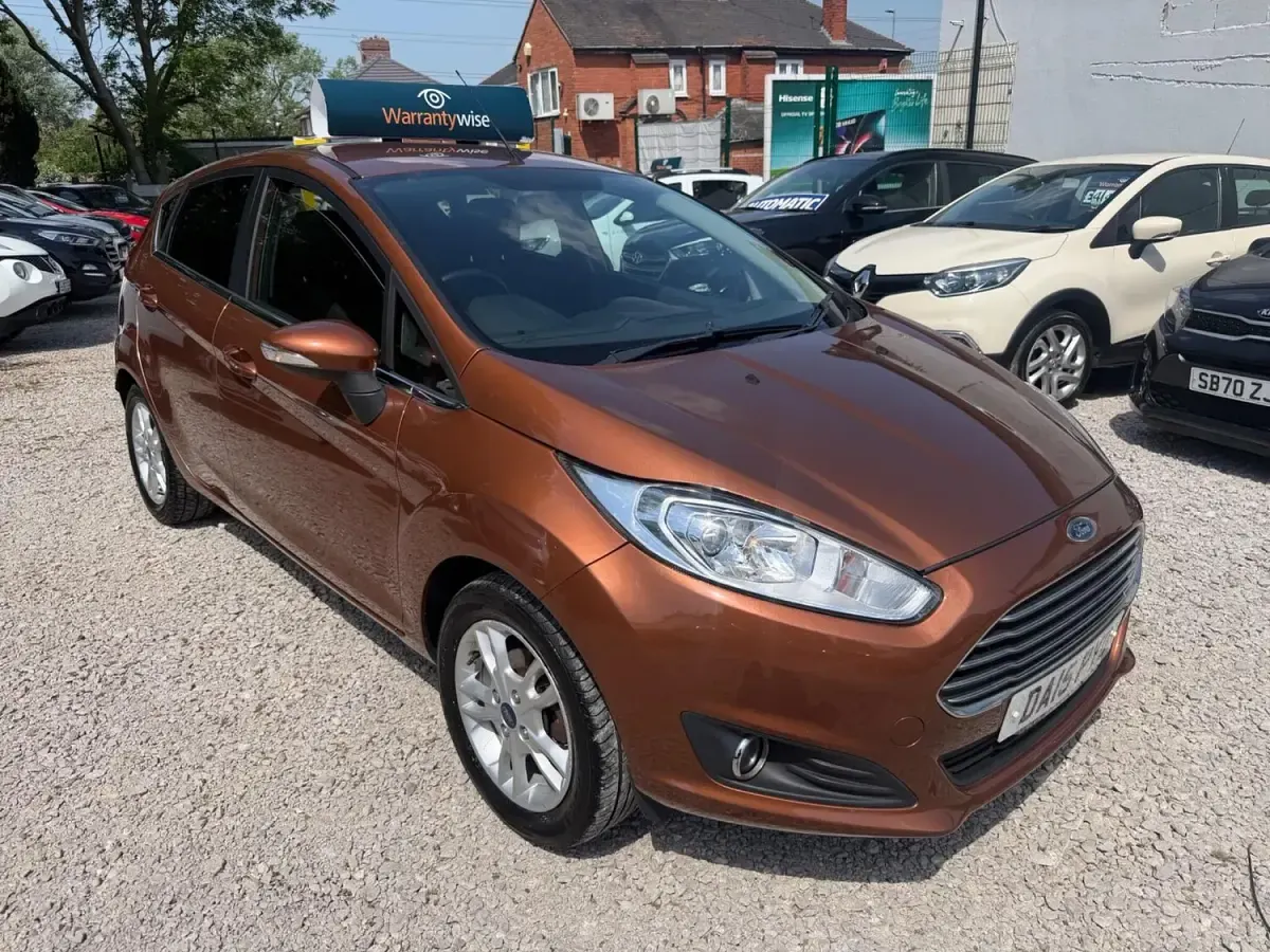 Used Ford Fiesta Zetec 2015 Brown Hatchback