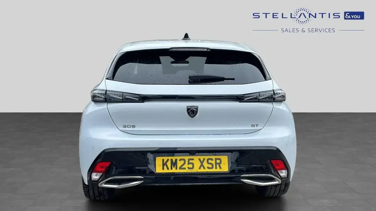 Used Peugeot 308 GT 134 HP (98 kW) 2025 White Hatchback